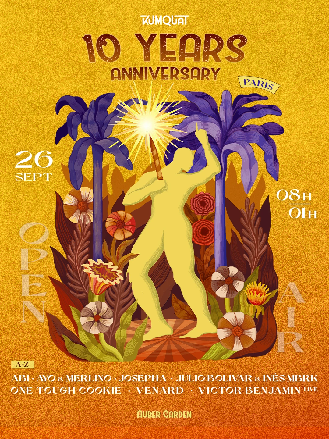 Kumquat 10 Years Anniversary In Paris – All Day Long • 26.09