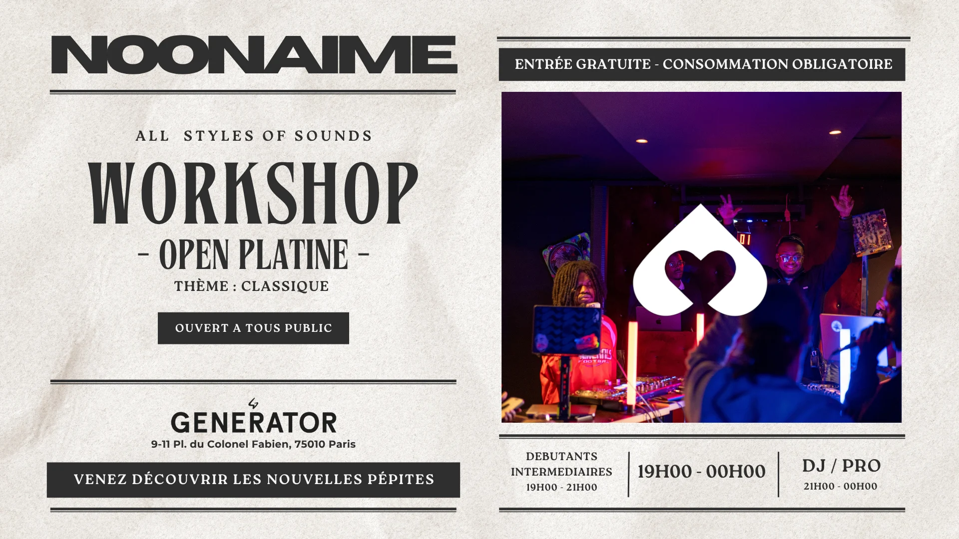 Noonaime Workshop