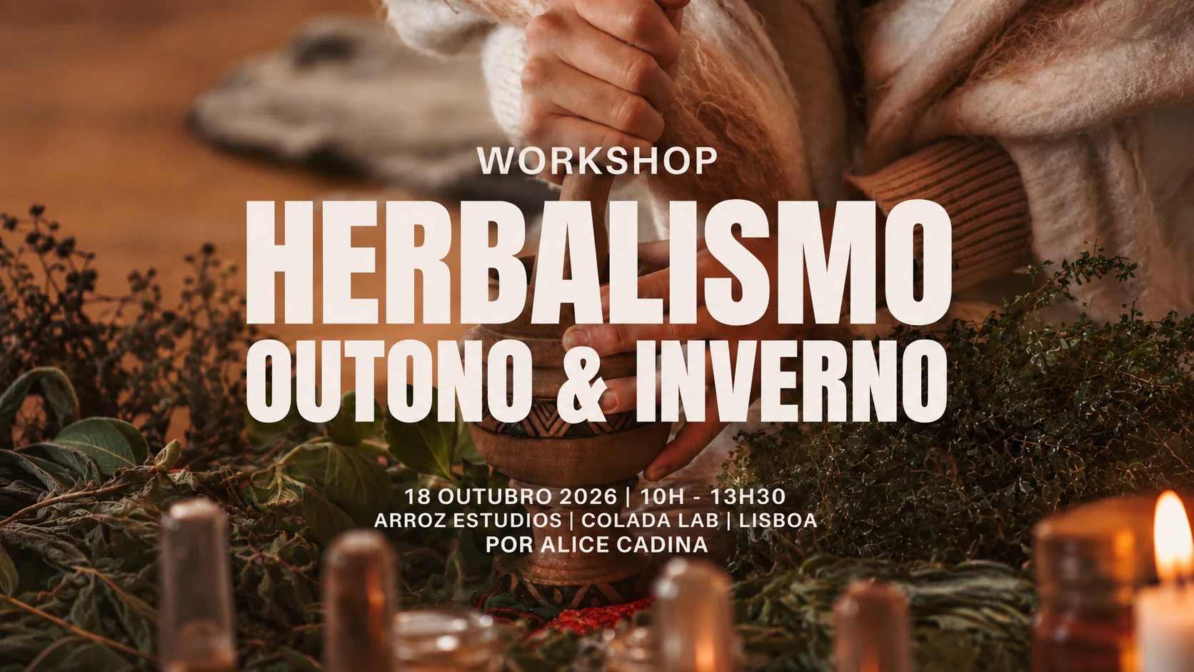 Workshop Herbalismo Outono & Inverno
