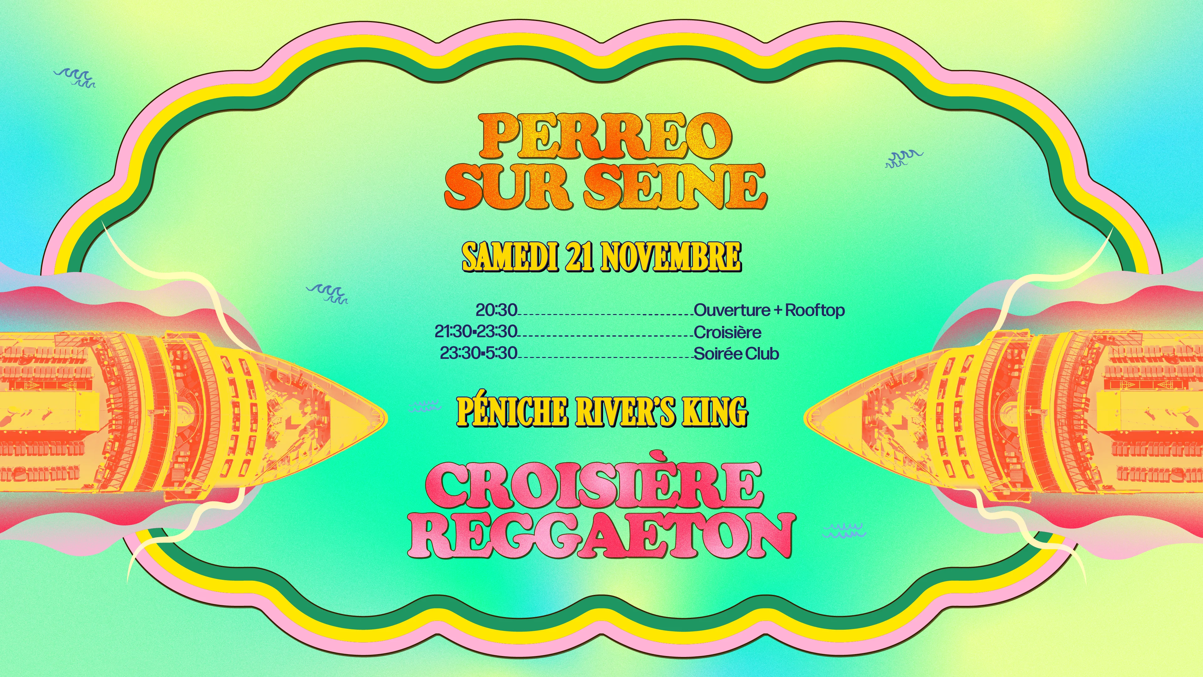 Perreo-Sur-Seine : Croisière Reggaeton