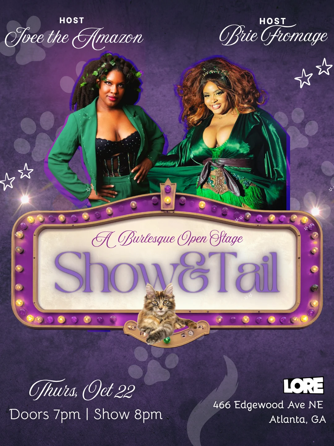 Show & Tail - Burlesque Open Stage Show