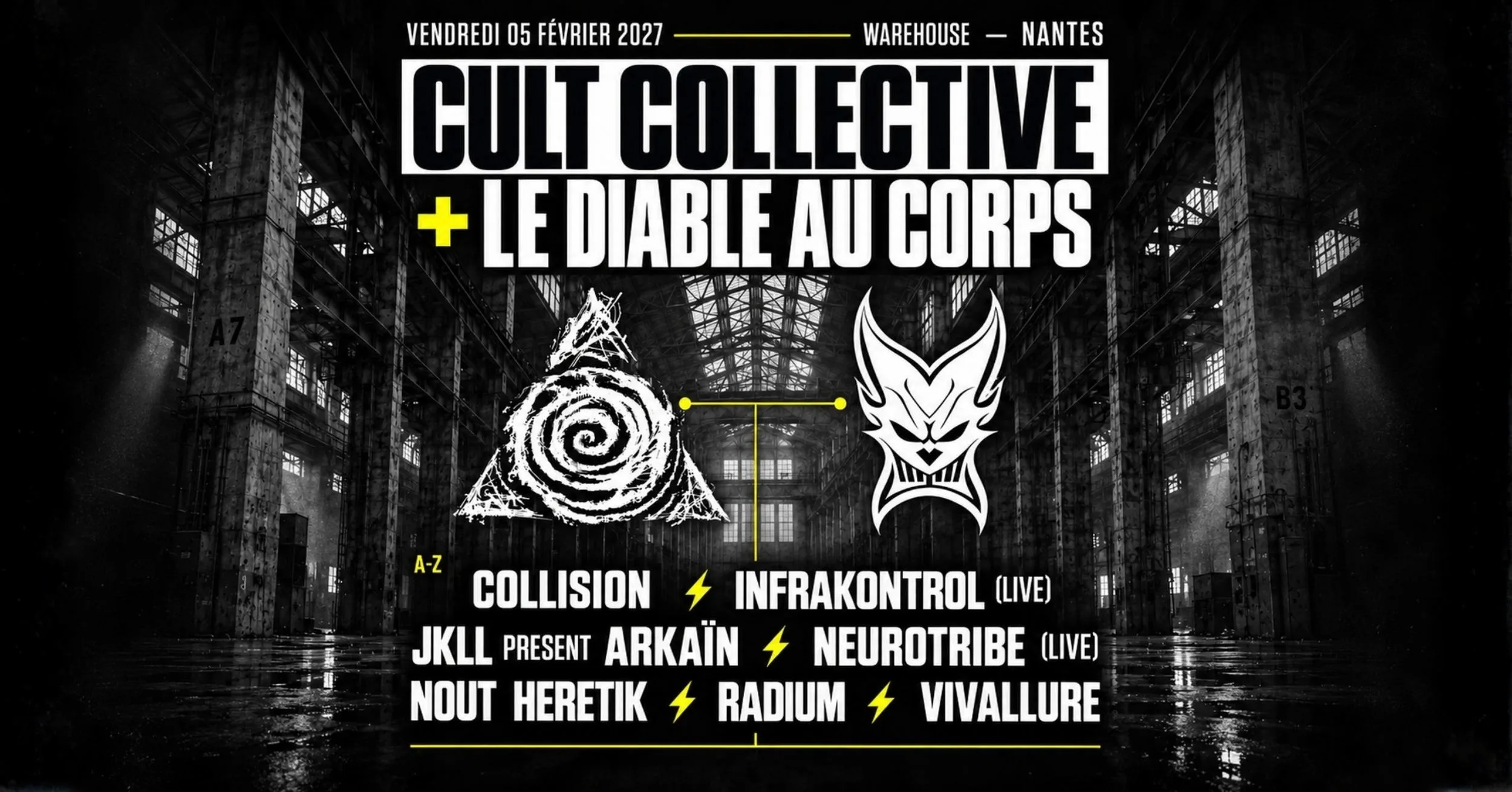 Cult Collective X Le Diable Au Corps Au Warehouse Nantes