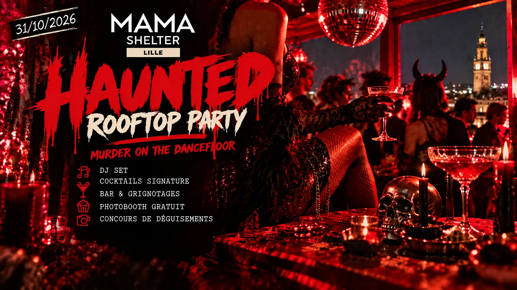 Haunted Rooftop Party - Mama Murder On The Dancefloor