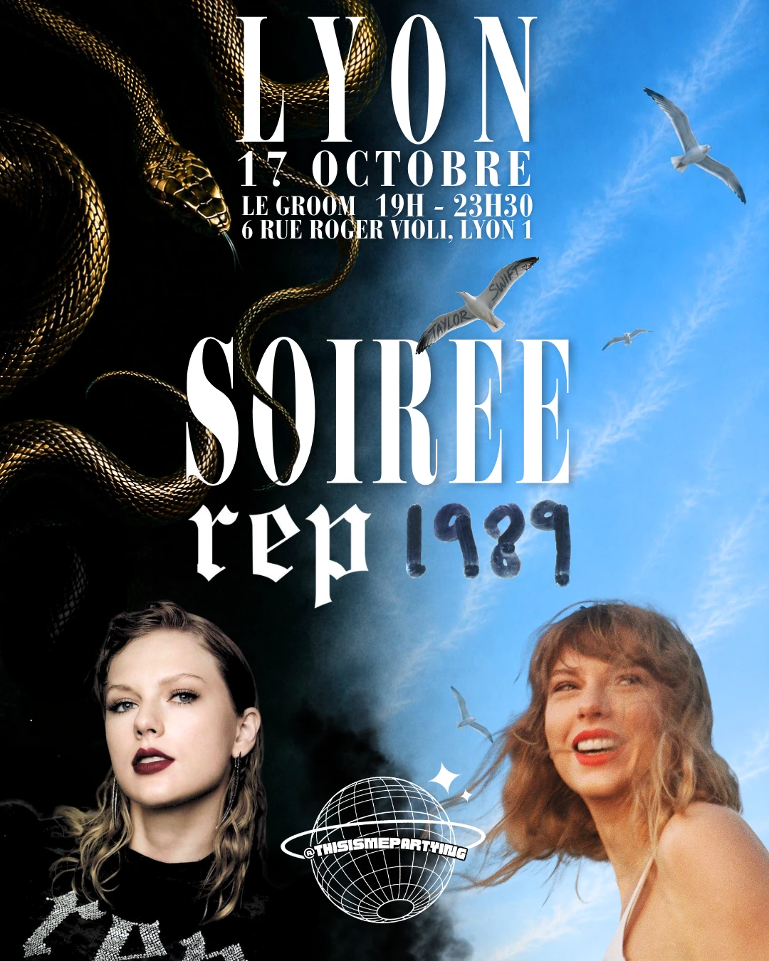Soirée Reputation X 1989 Lyon