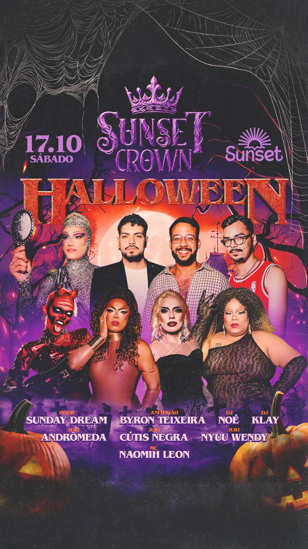 Sunset Crown Halloween