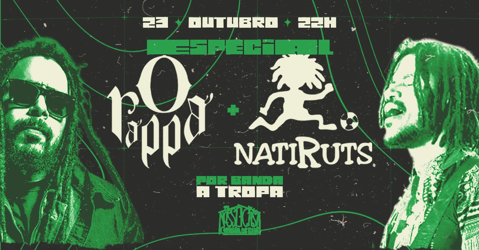 Especial O Rappa + Natiruts Por Banda A Tropa