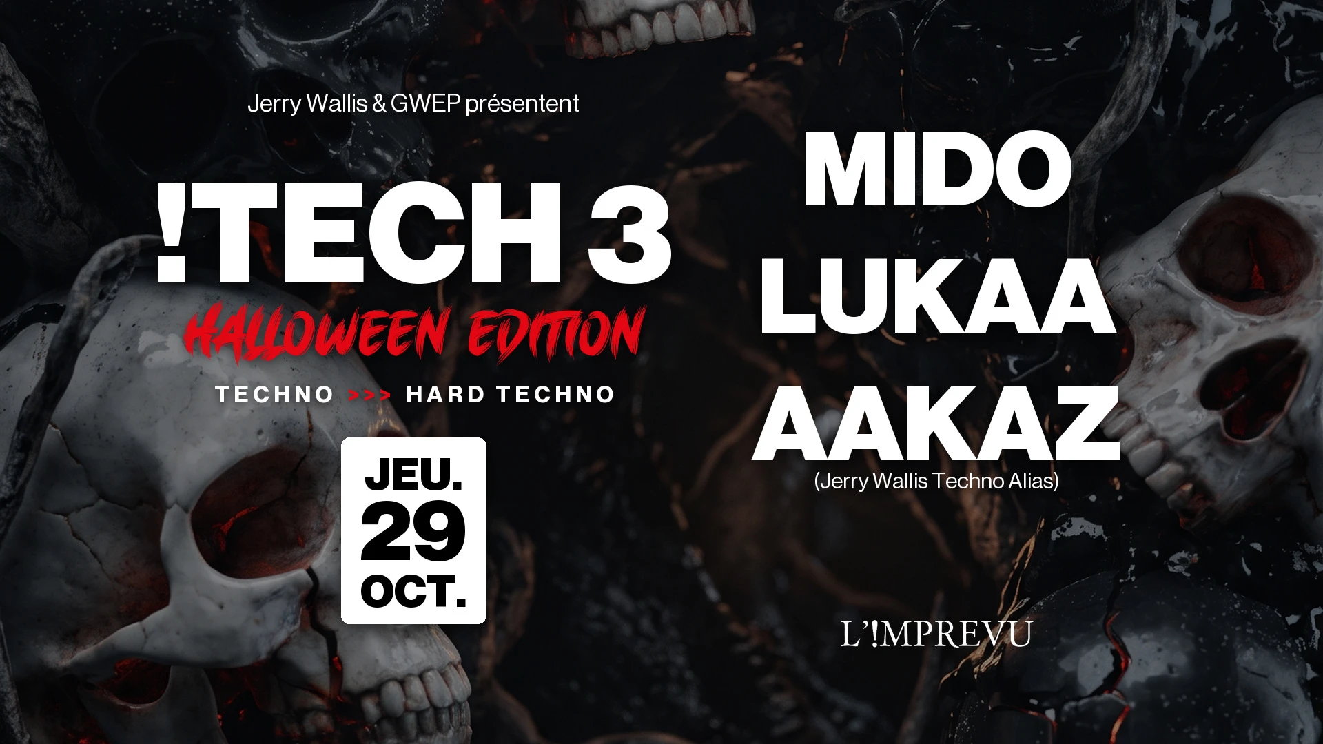 !Tech 3 : Techno To Hard Techno