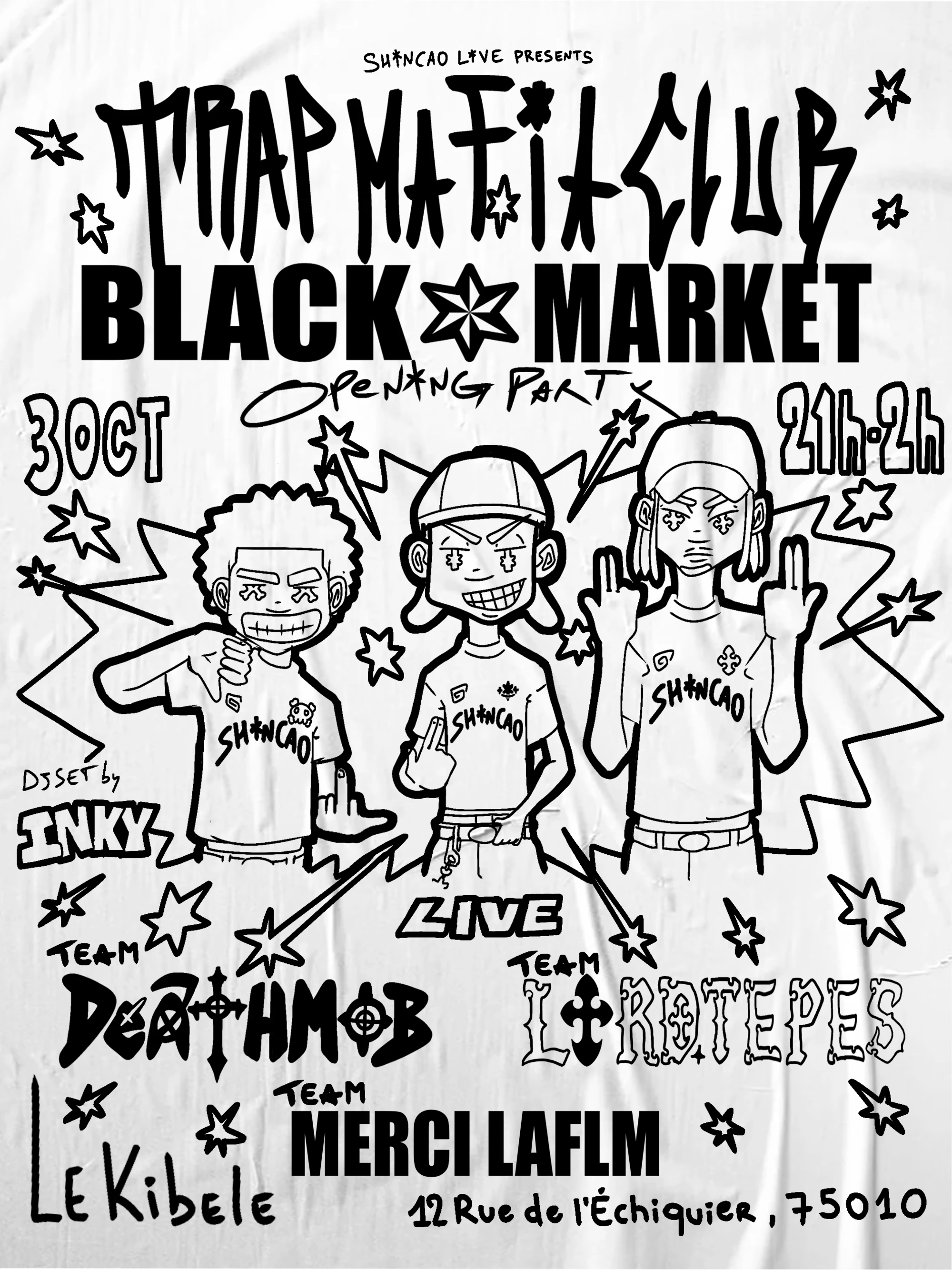Trap Mafia Club : Black Market Opening Party