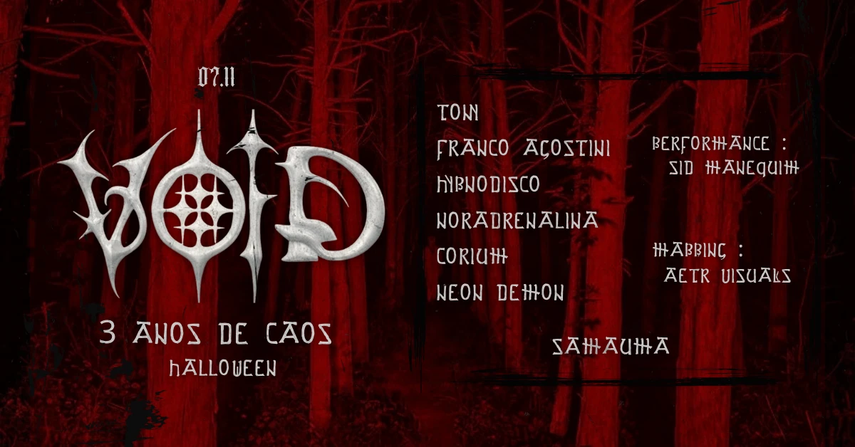 Void - 3 Anos De Caos [Halloween]