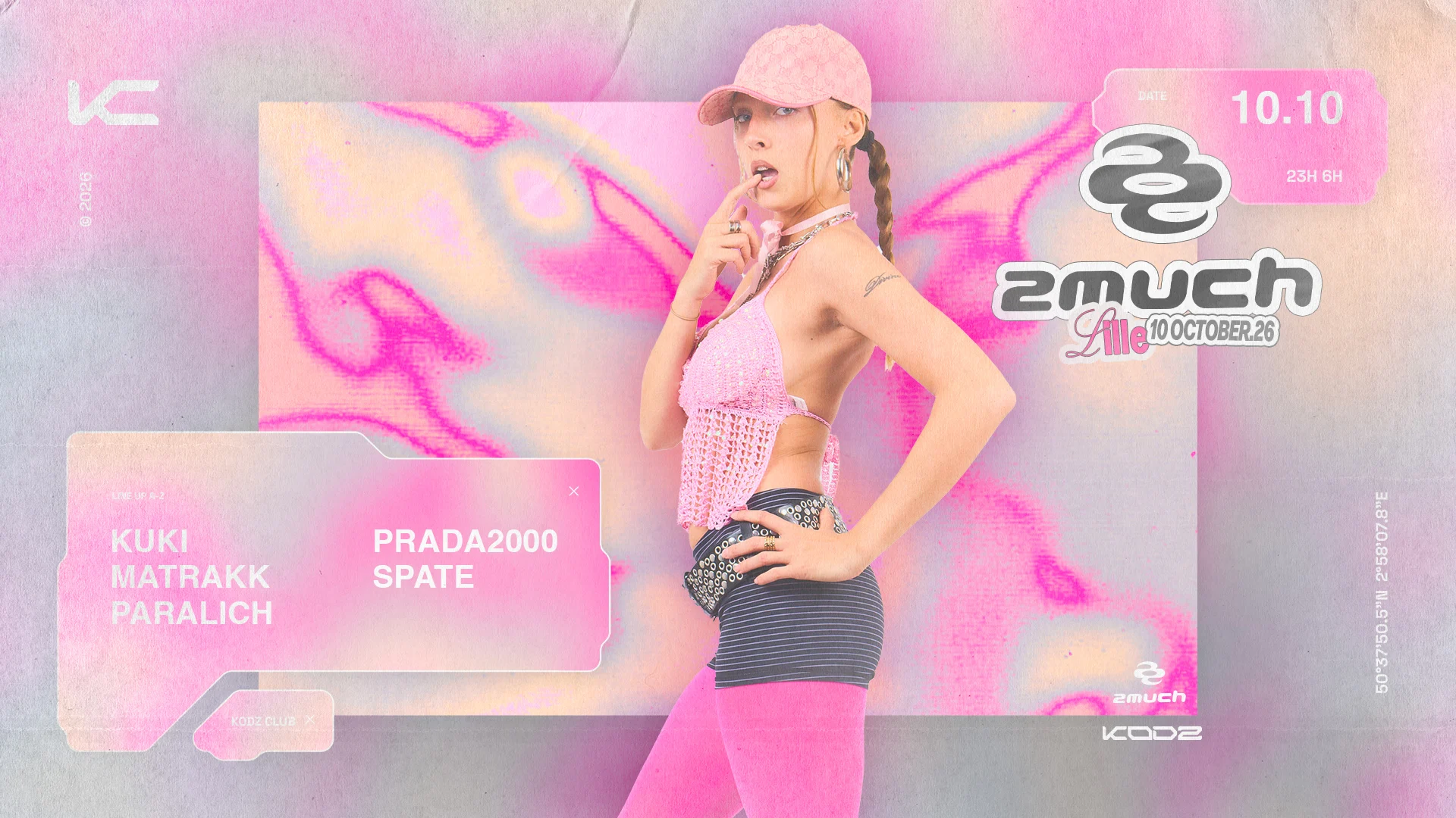 Kodz X 2much Presents : Prada2000, Matrakk, Paralich & More