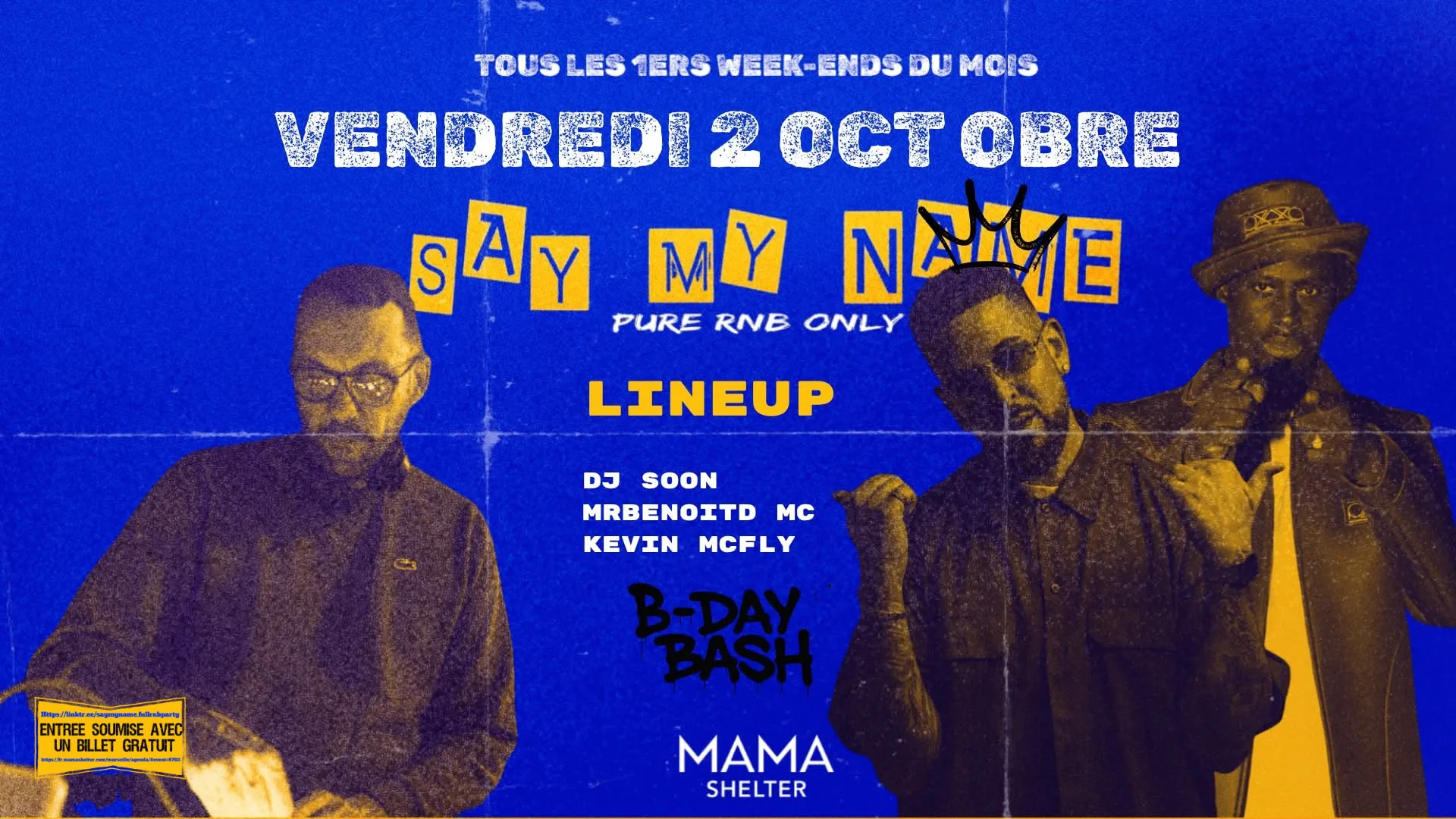 Say My Name Rnb X Mama Marseille - Kévin Mcfly Big Birthday