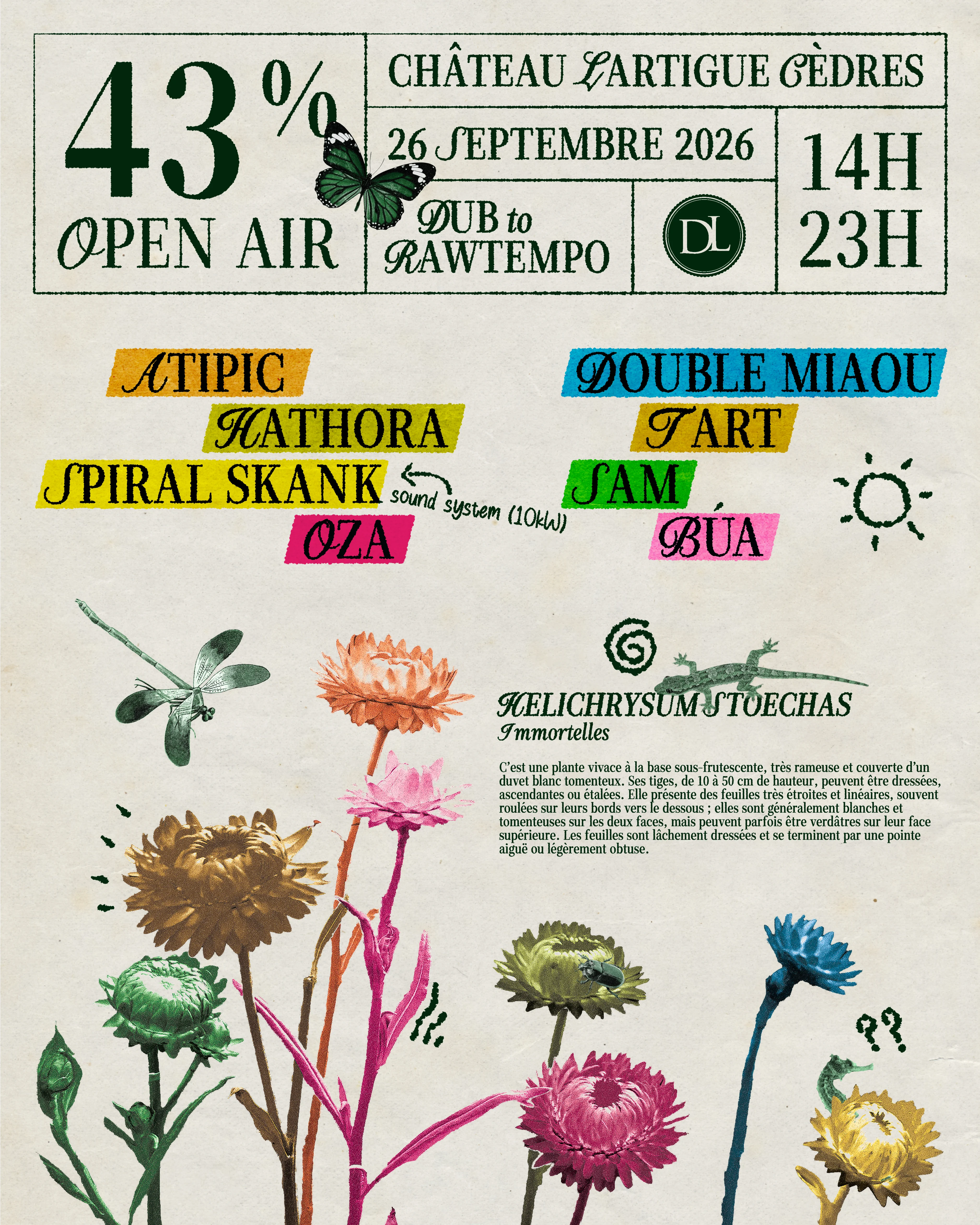 43% Open Air