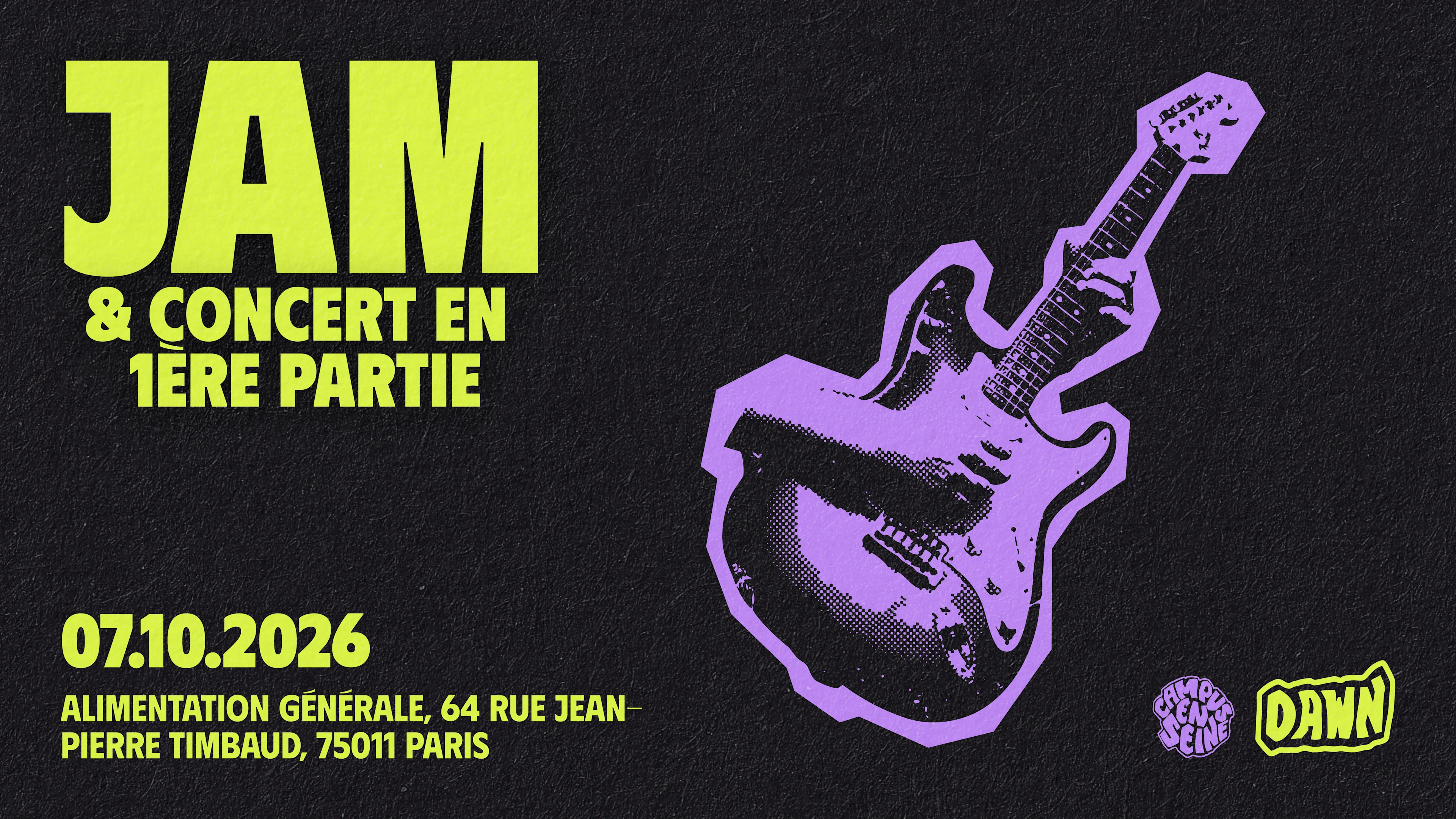Dawn Première Soirée - Session Jam & Special Guest
