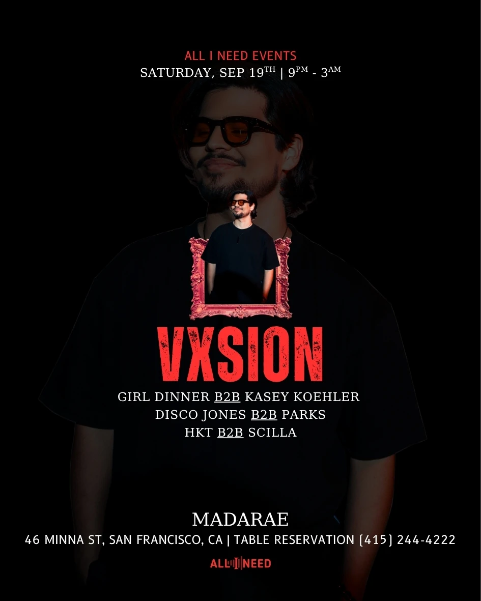 Vxsion (Afro House) At Madarae