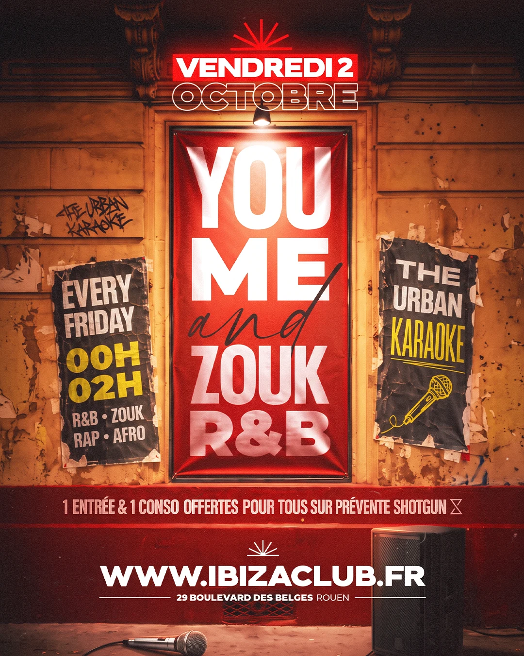 You,Me&Zouk Rnb / The Urban Karaoke