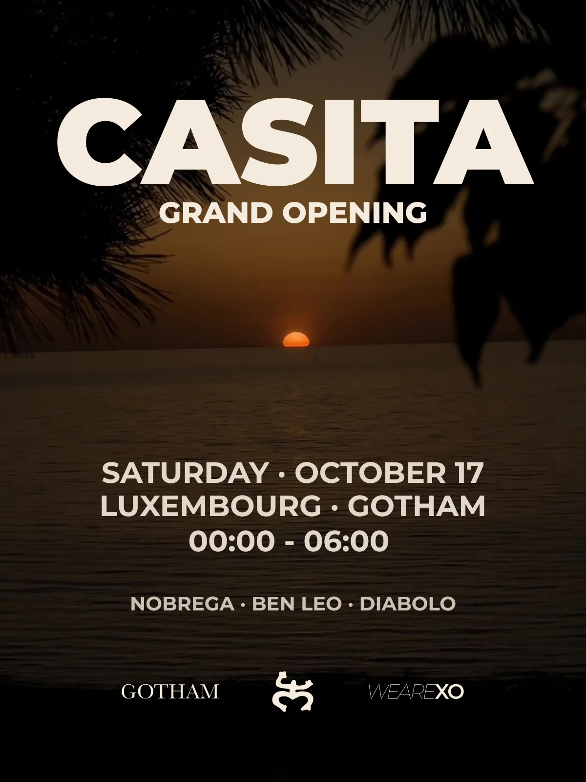 Casita 17.10 — Grand Opening @ Gotham Club