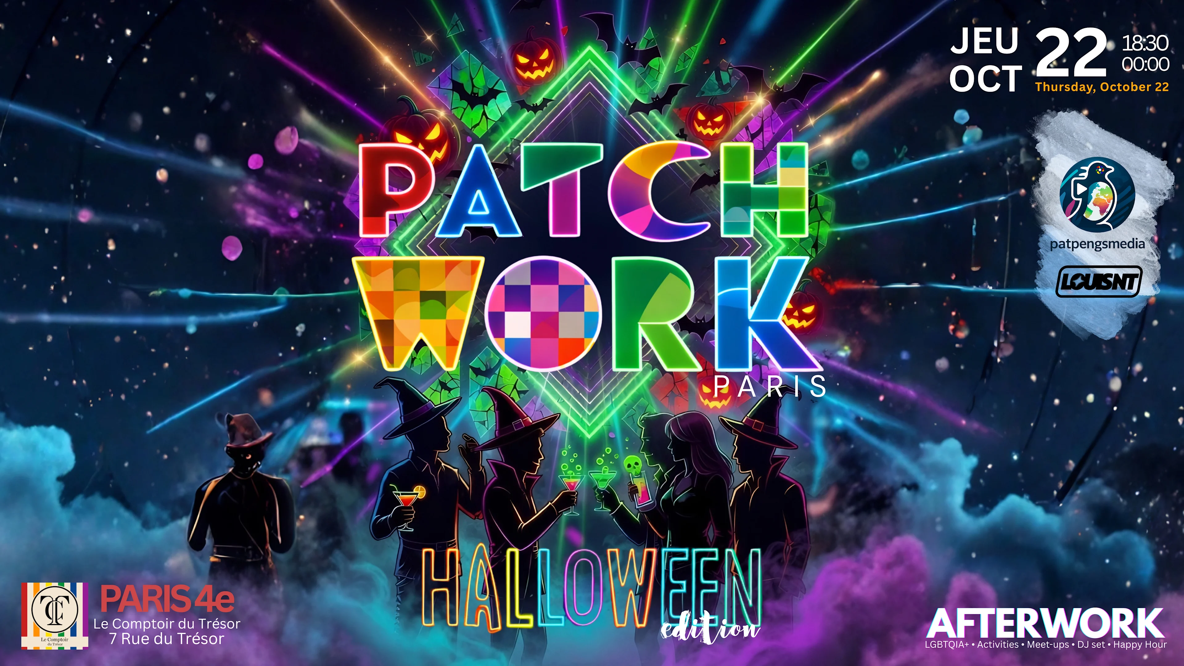 Patchwork Paris Afterwork Halloween Edition