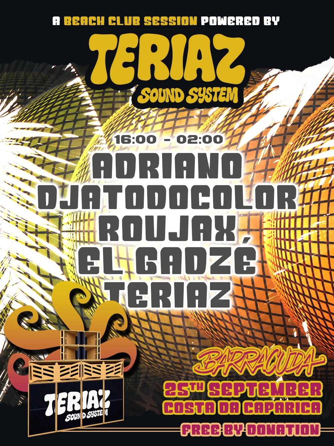 Teriaz Sound System Beach Club Session