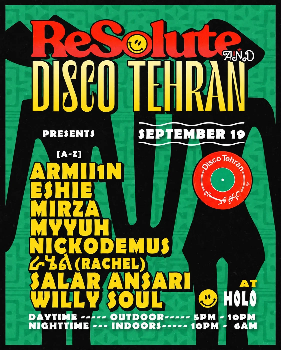 Resolute X Disco Tehran