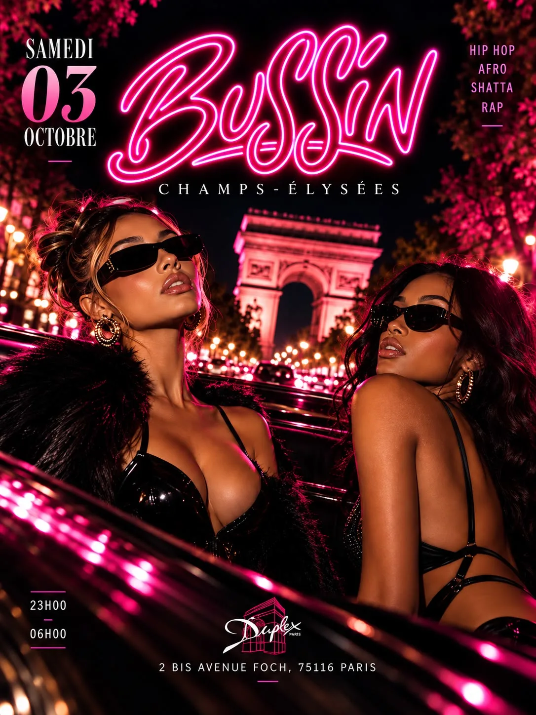 Bussin - Samedi 03 Octobre