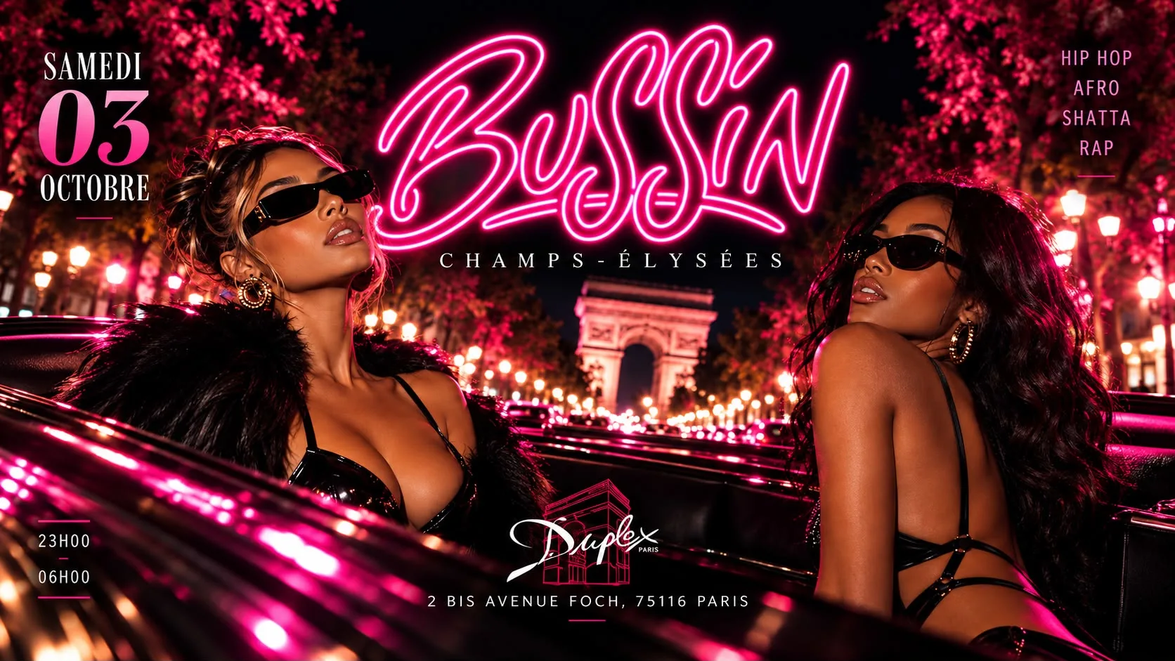 Bussin - Samedi 03 Octobre