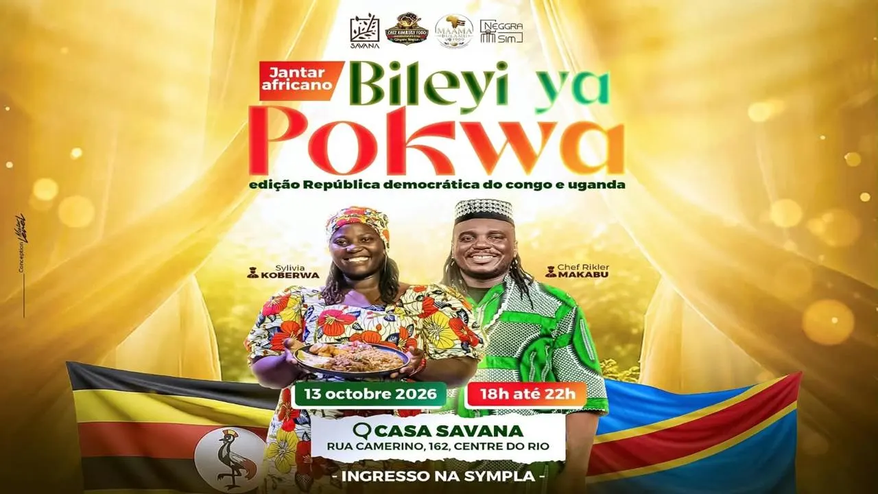 Bileyi Ya Pokua — Jantar Africano | Edição Congo E Uganda