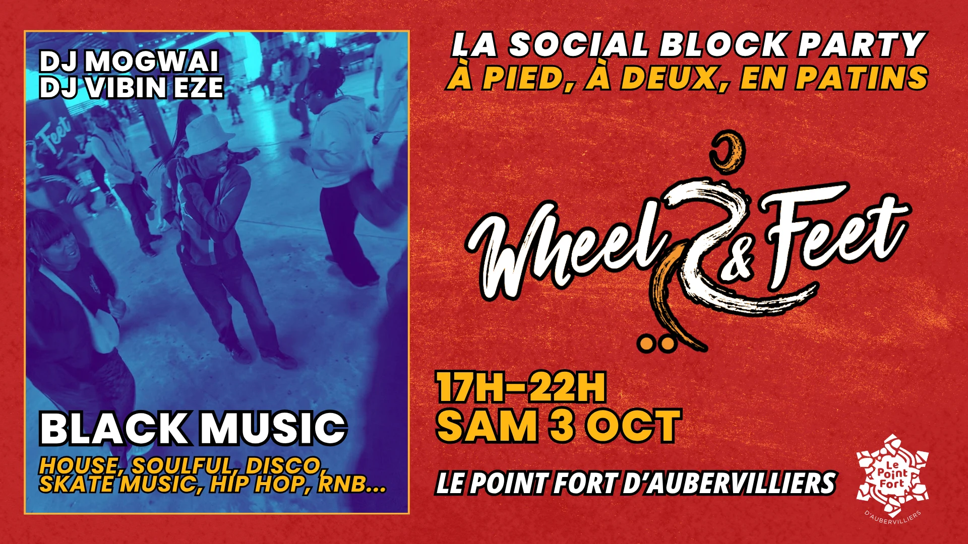 Wheelz And Feet - La Social Block Party / Roller Party