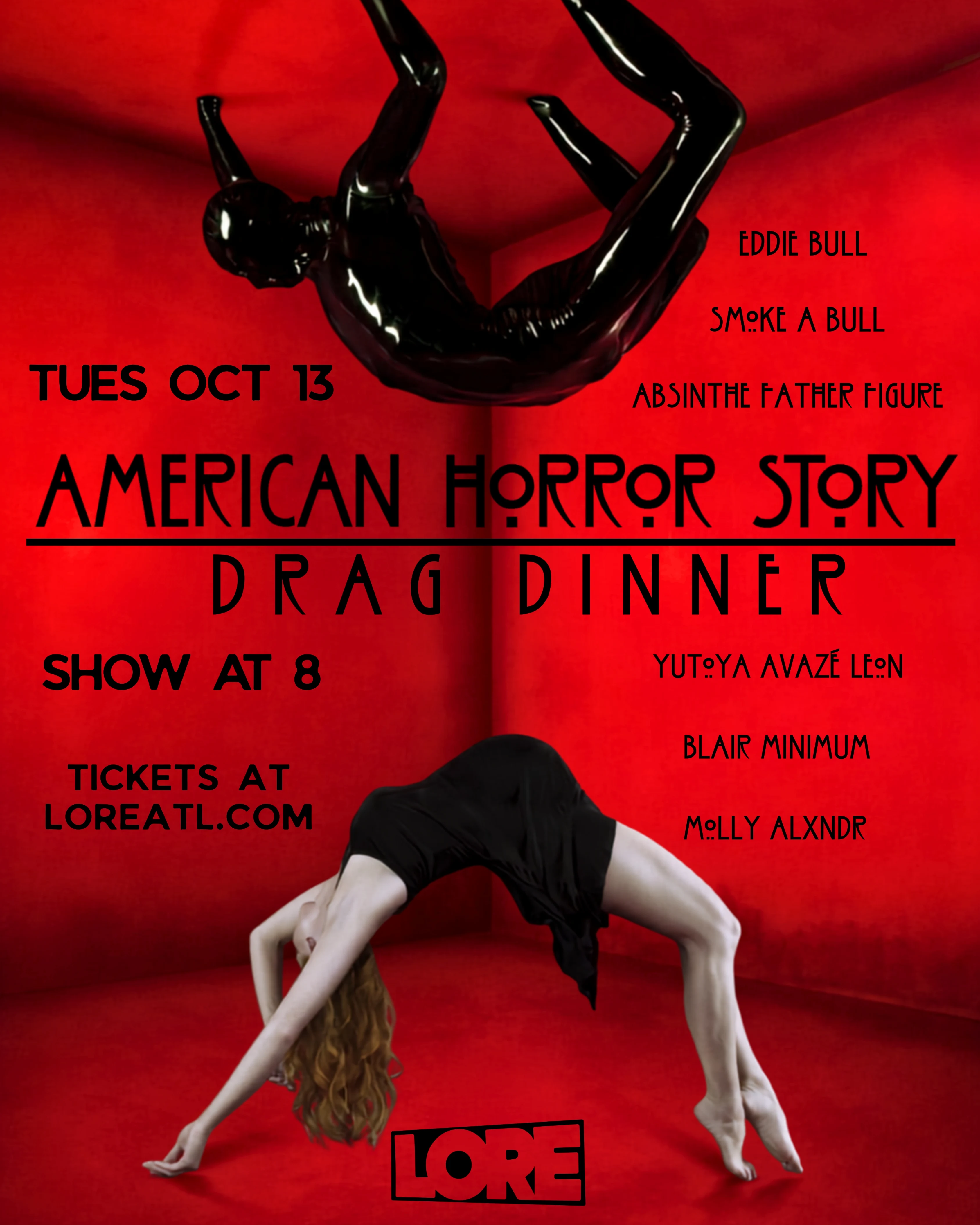 American Horror Story Drag Dinner