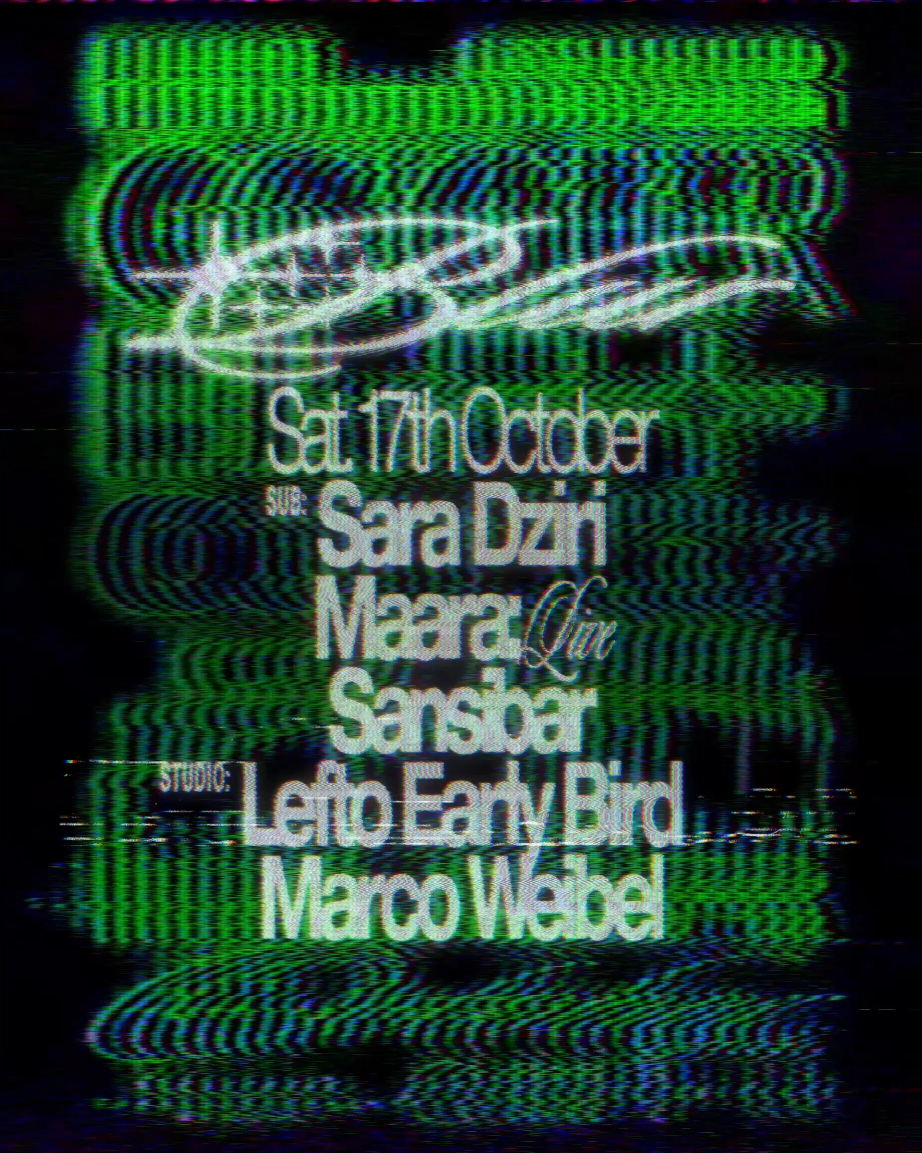 Blur With Sansibar, Sara Dziri, Maara, Lefto Early Bird...