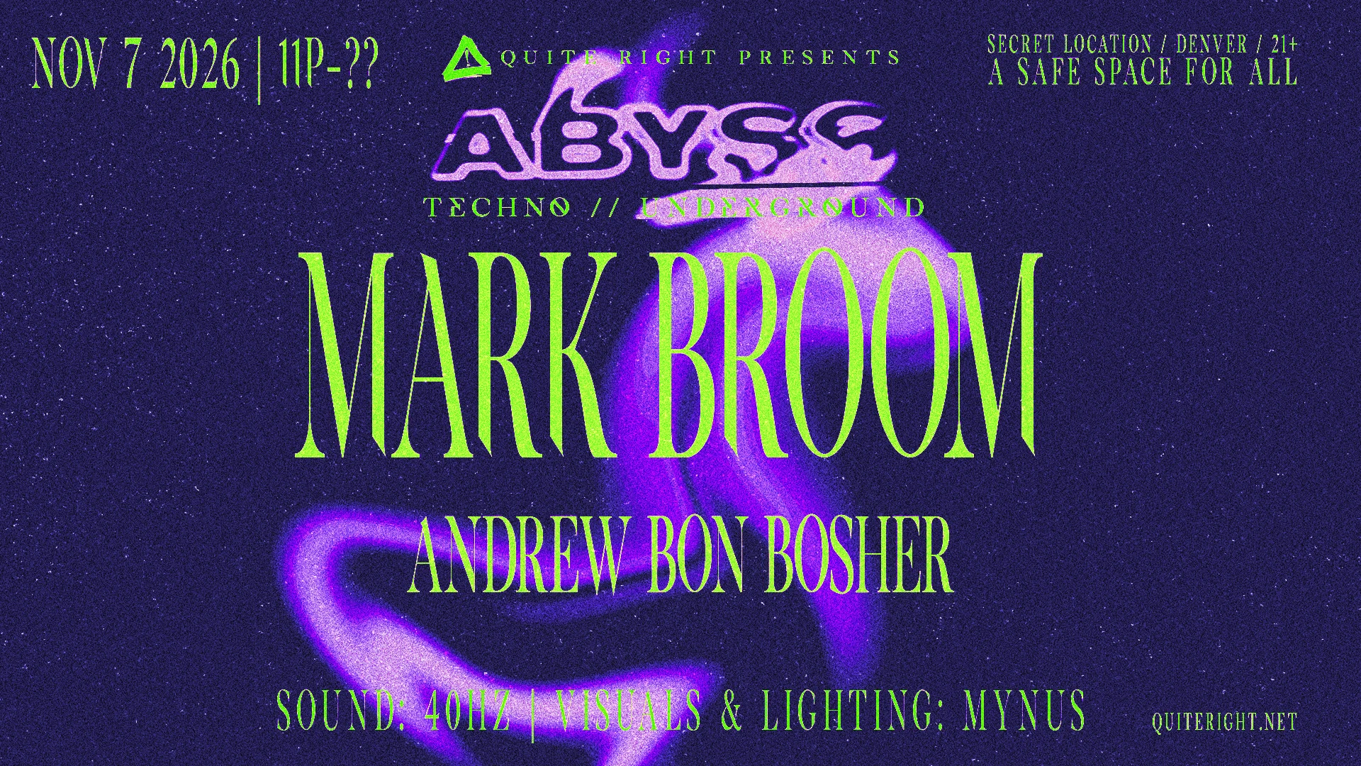 Abyss W/ Mark Broom