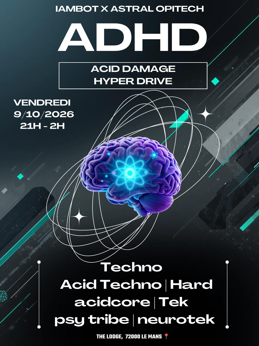 🧠⚡ Adhd / Acid Damage Hyper Drive ⚡🧠