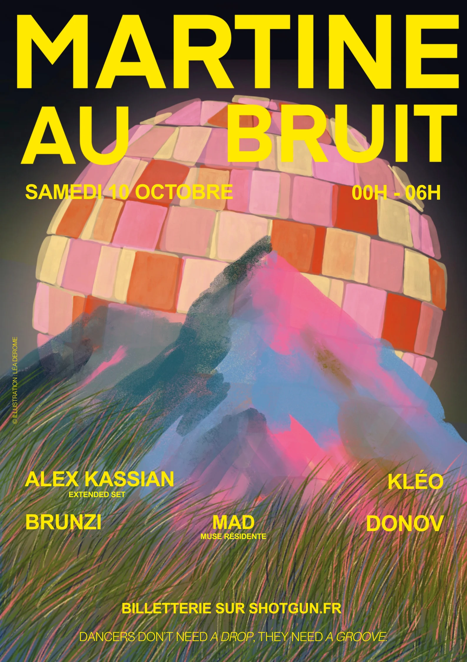 Martine Au Bruit Invite Alex Kassian & Kléo.