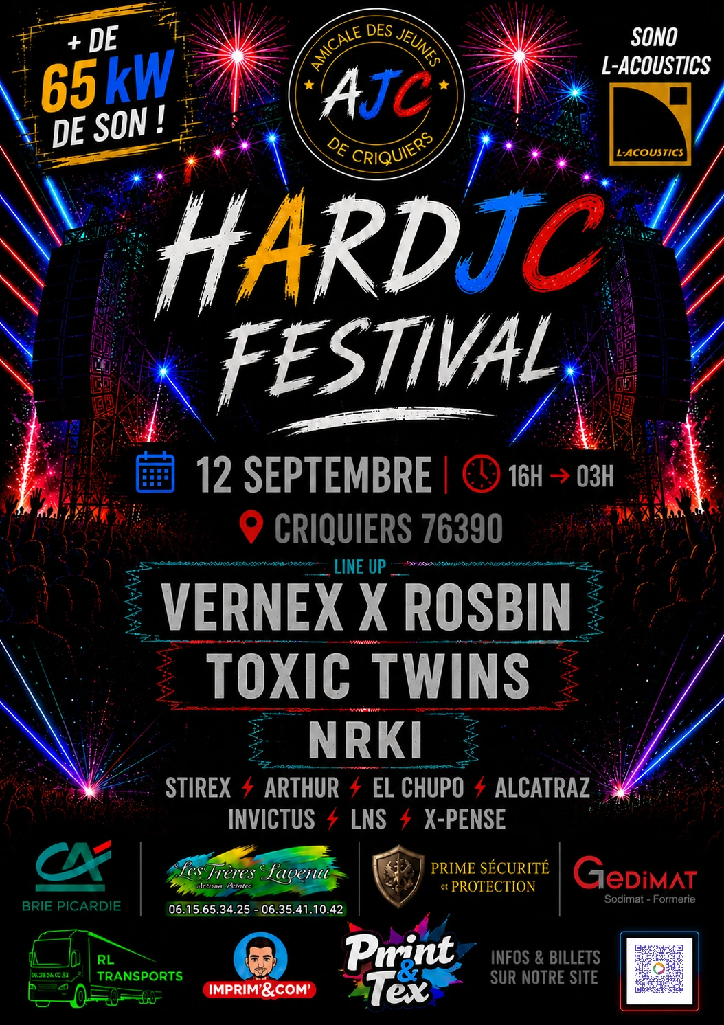 Hardjc Festival 1er Festival Hardmusic&Uptempo/ Du Secteur !