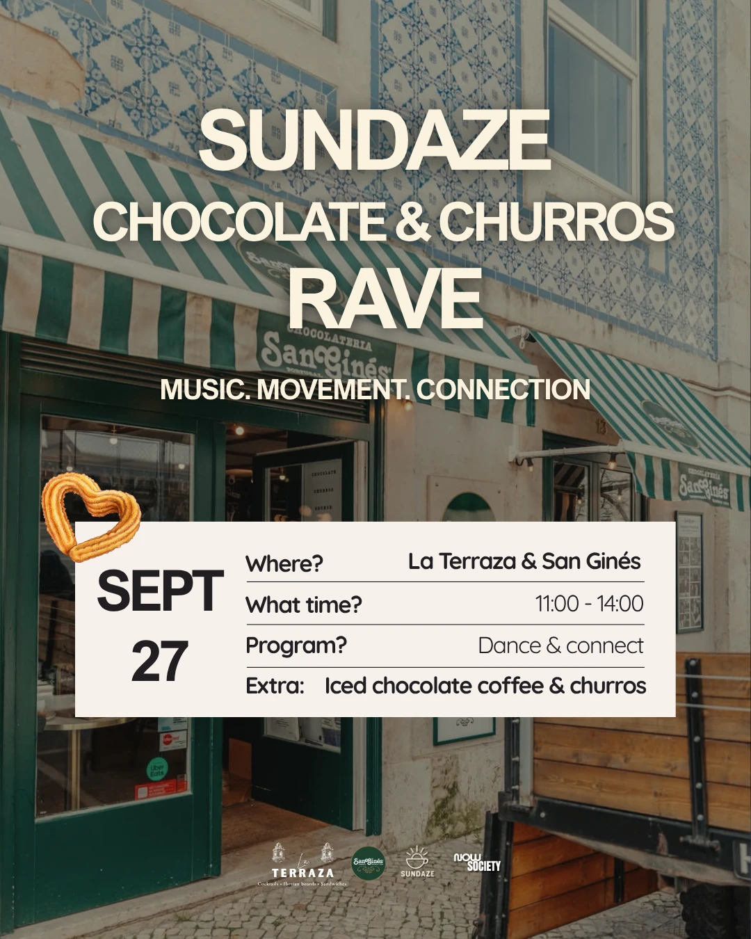 Sundaze Chocolate & Churros Rave