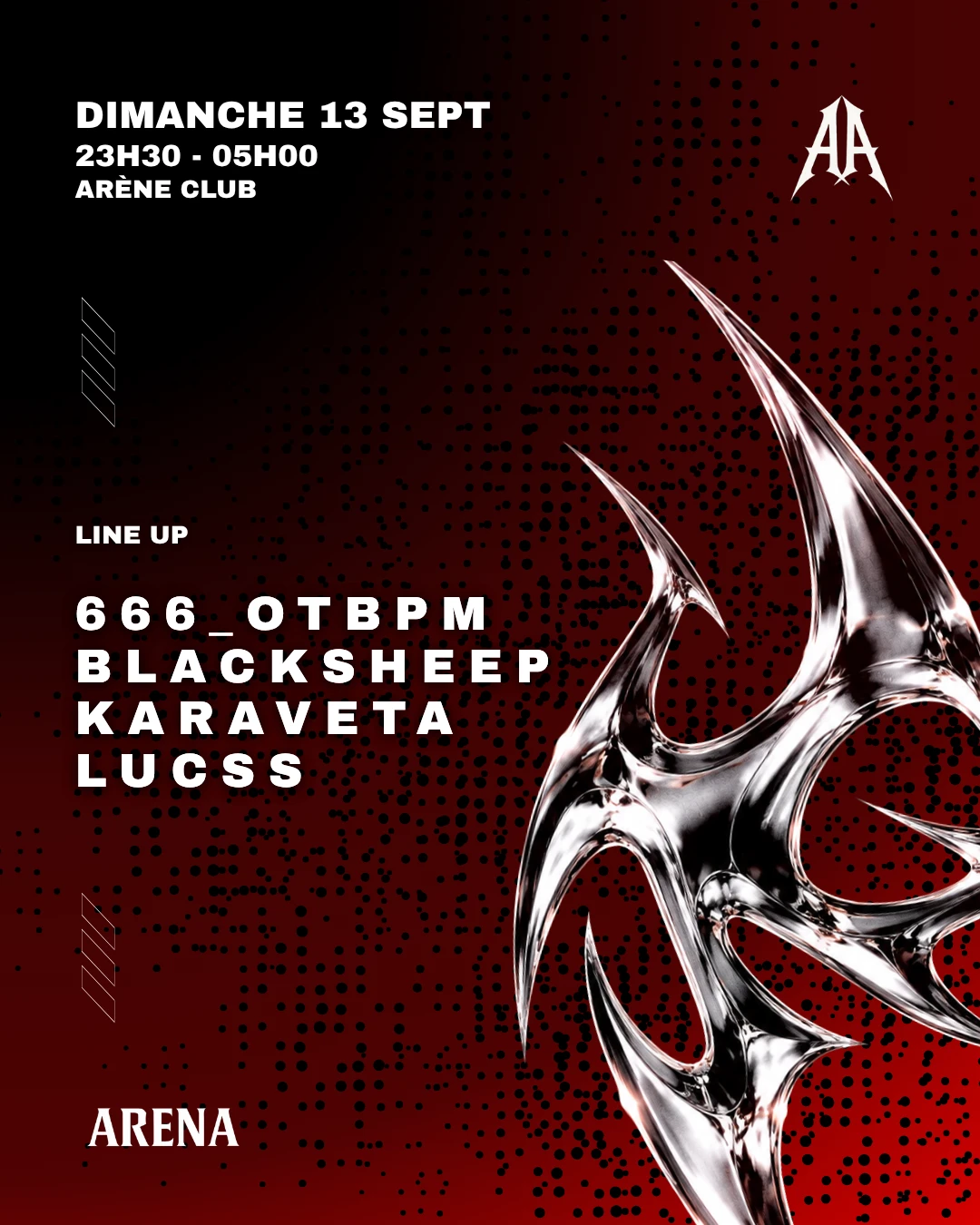 Arena Invite 666_Otbpm, Blacksheep, Karaveta & Lucss