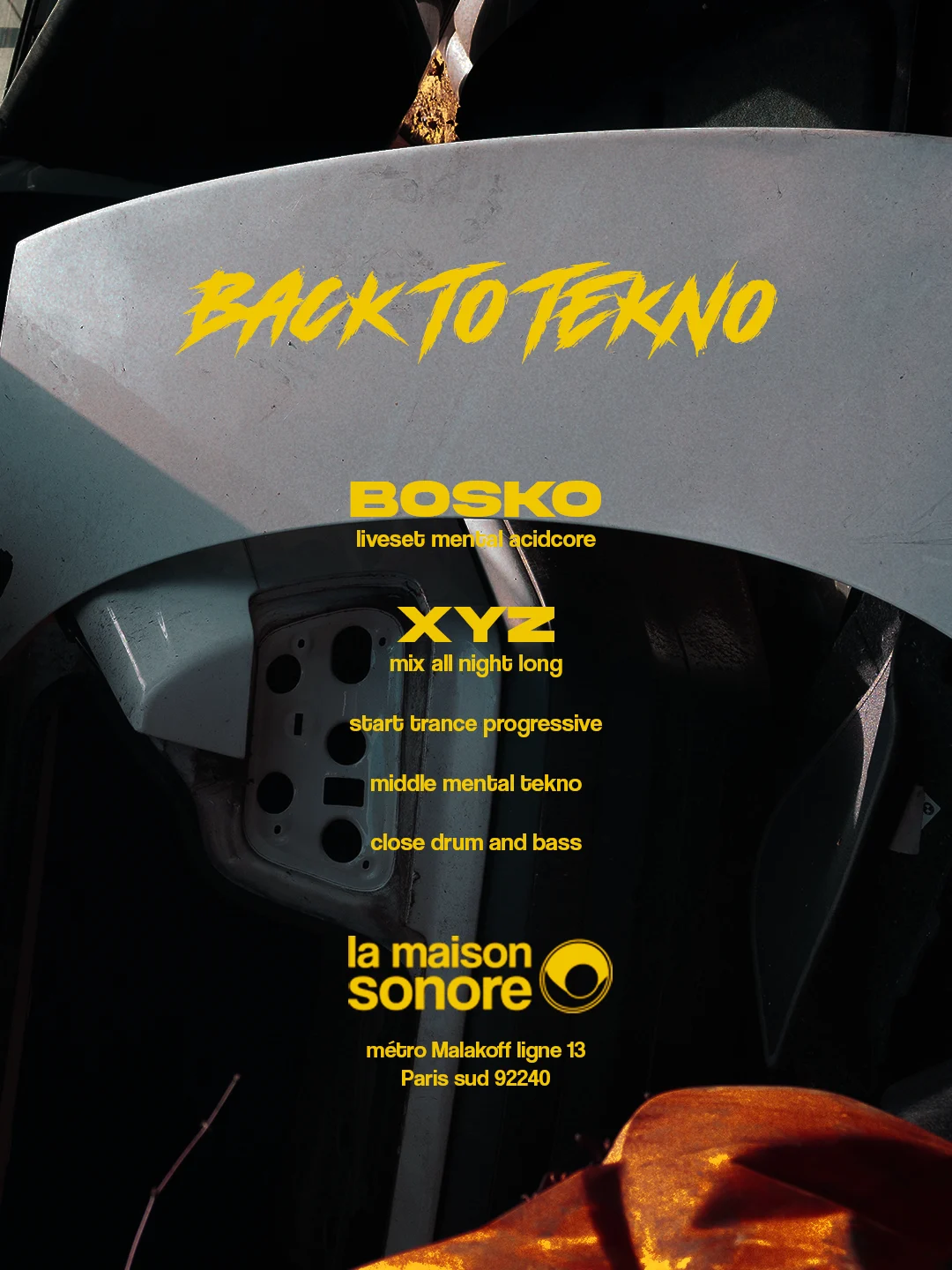 Back To Tekno [2nd Edition] By La Maison Sonore