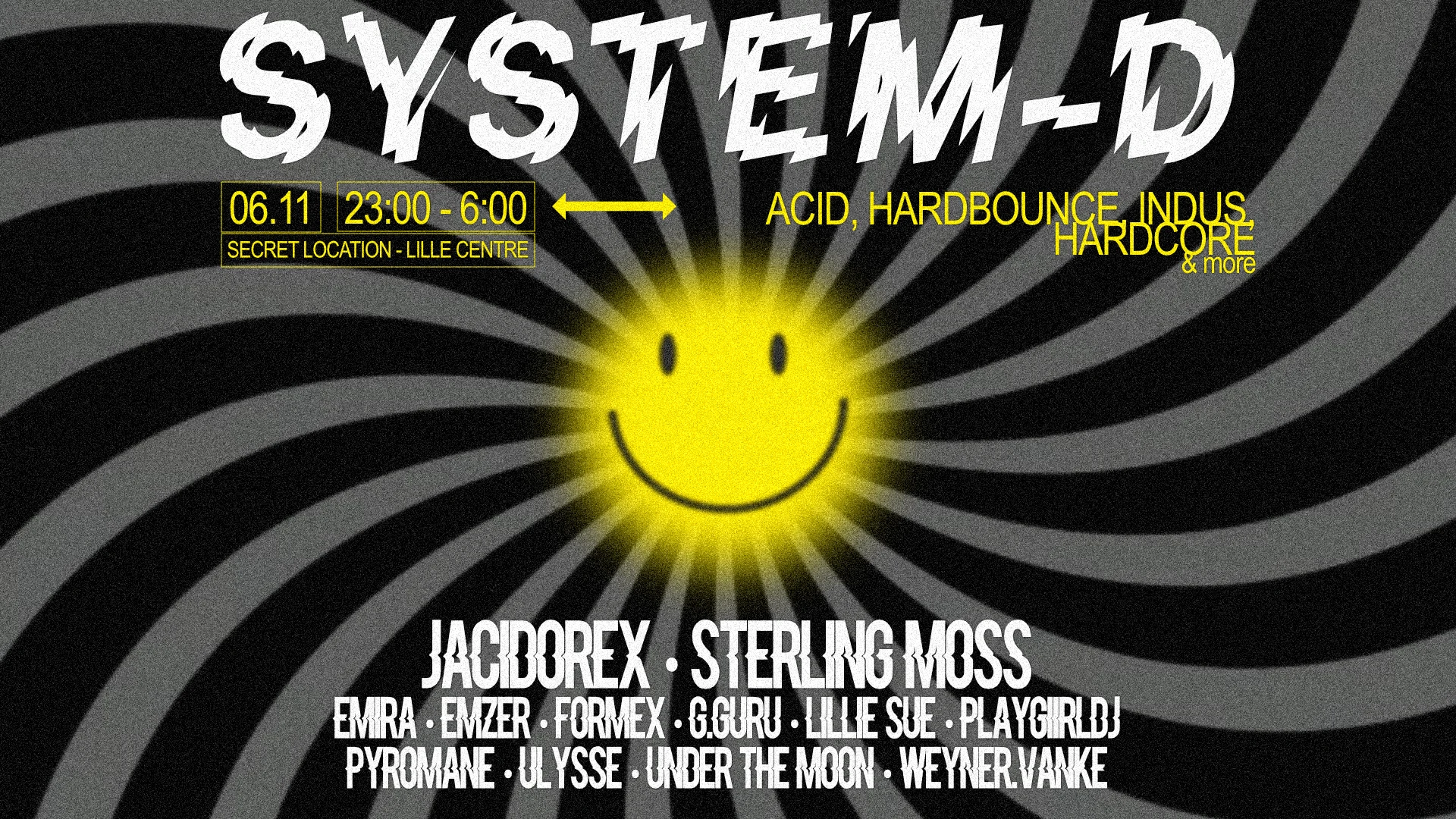 System-D : Jacidorex, Sterling Moss &More