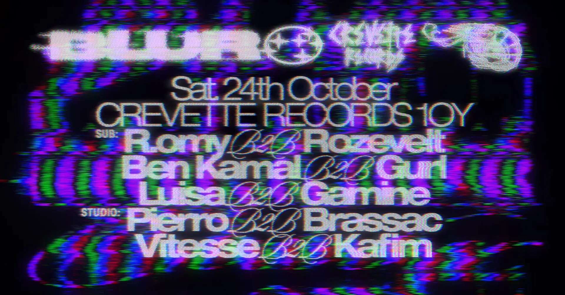 Blur X Crevette Records