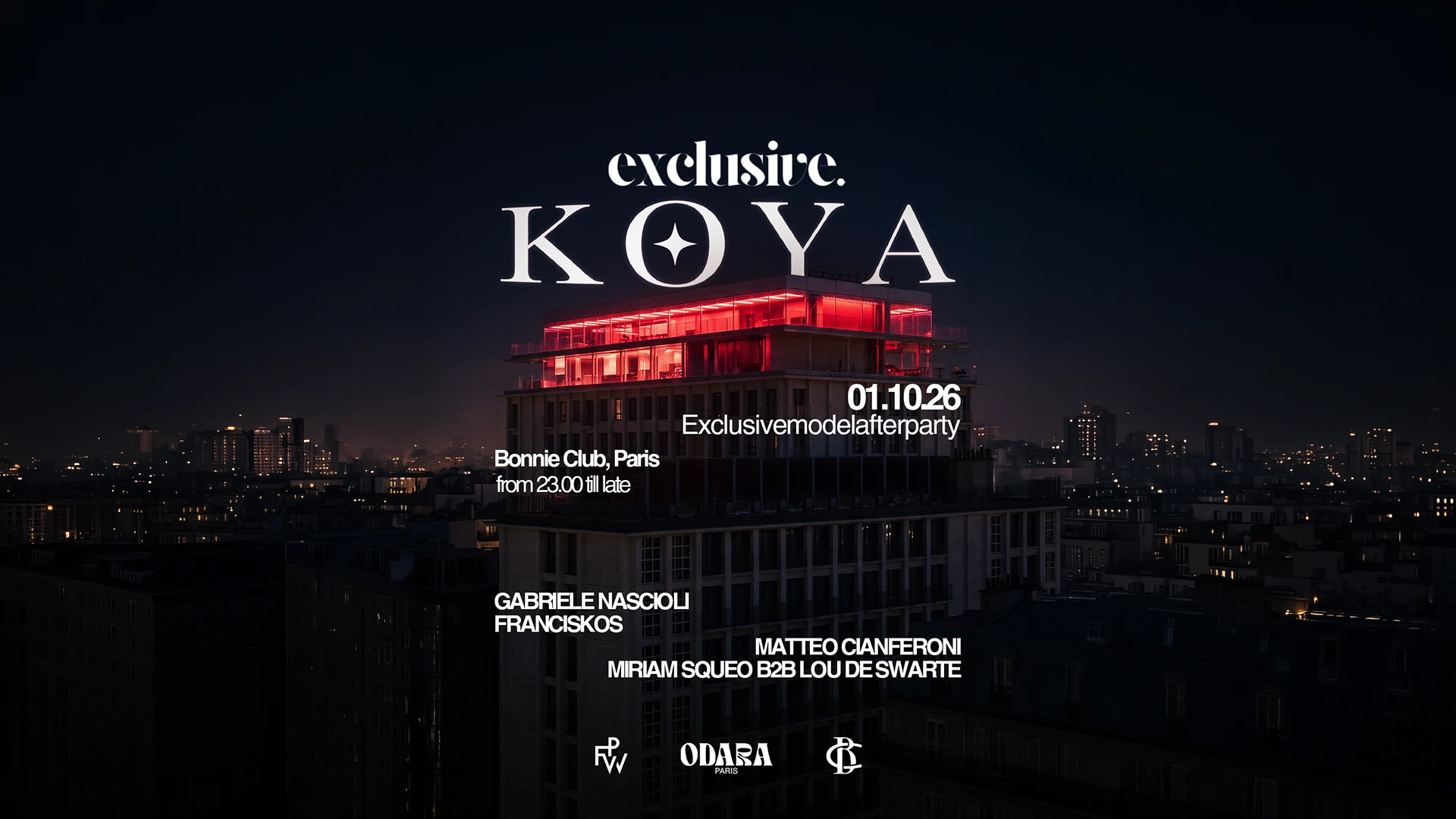 Exclusivemodelafterparty Édition 7