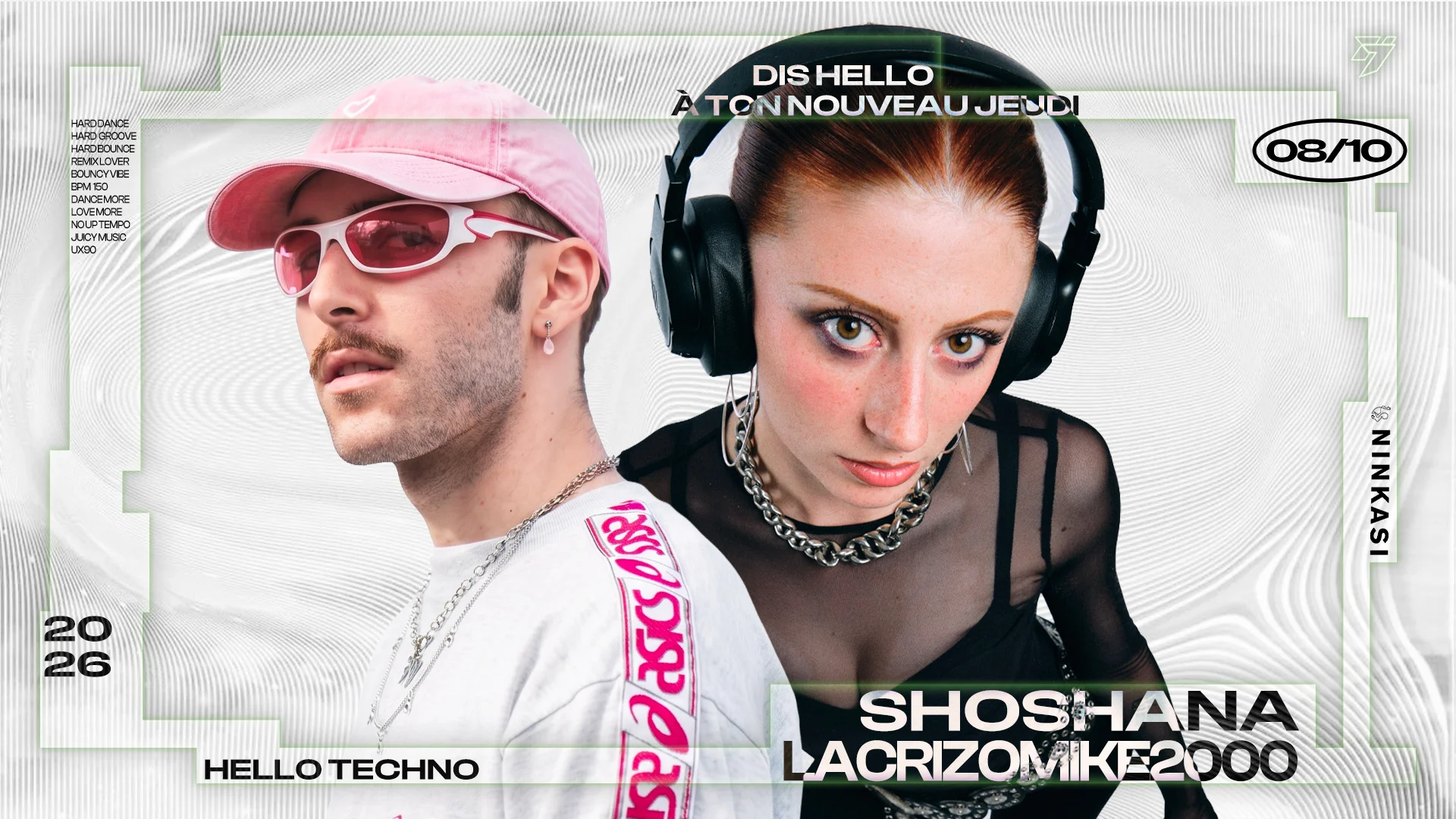 Hello Techno : Lacrizomike2000, Shoshana