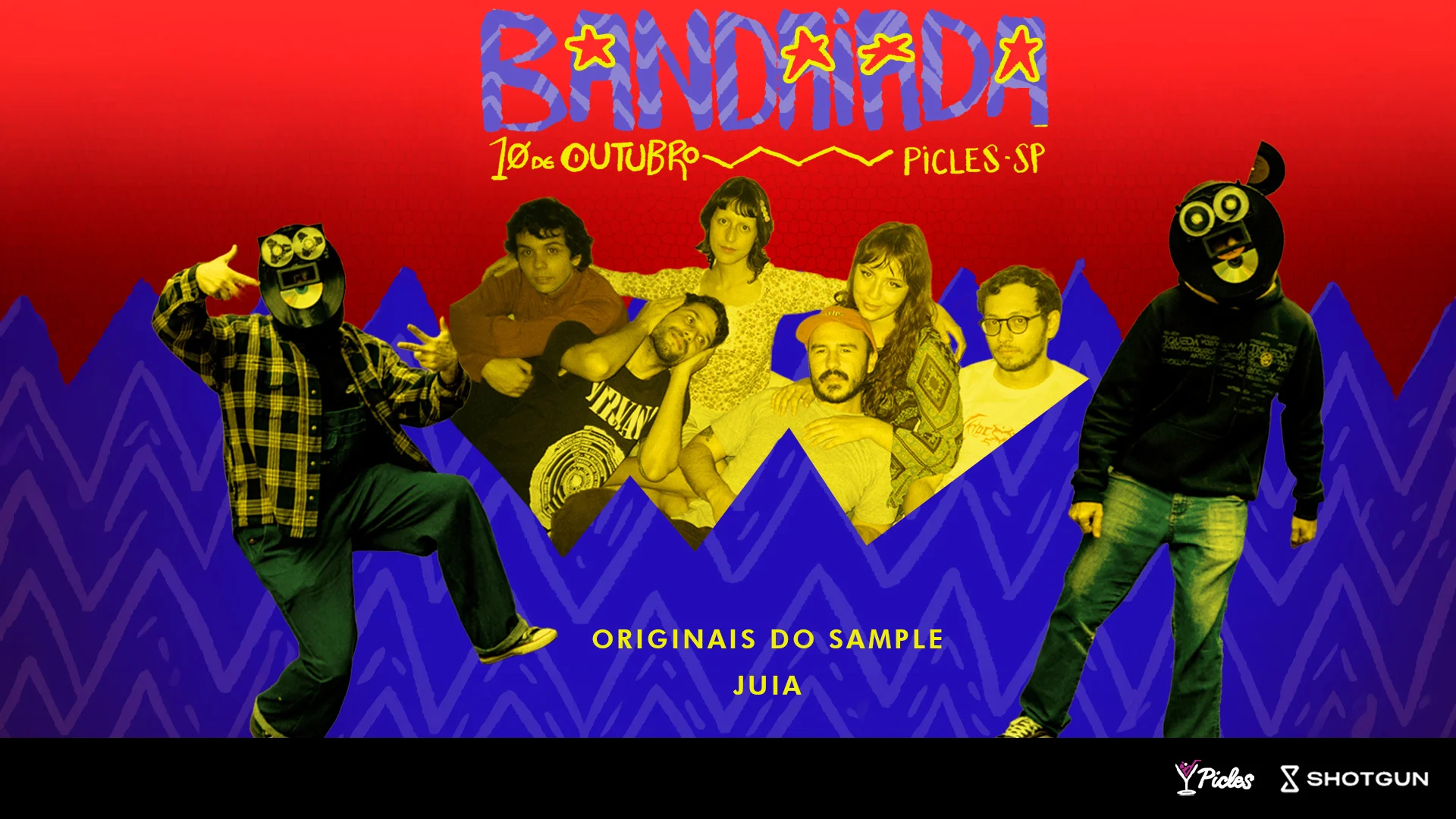 19h · Bandaiada · Juia + Originais Do Sample