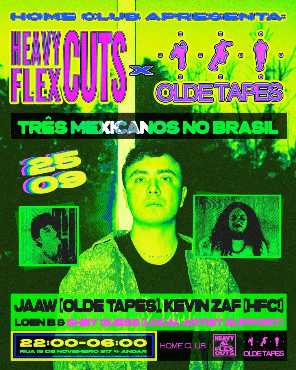 Home Club Apresenta: Heavy Flex Cuts X Olde Tapes