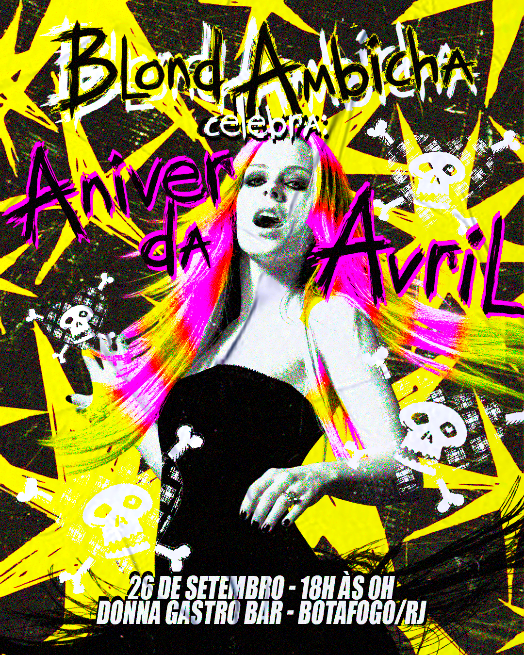 Blond Ambicha Celebra: Aniver Da Avril // Botafogo (Rj)