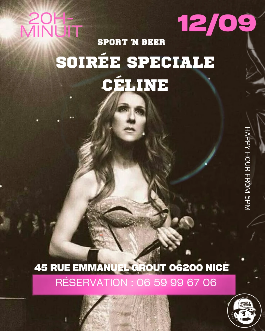 Soirée Spéciale Céline À Nice