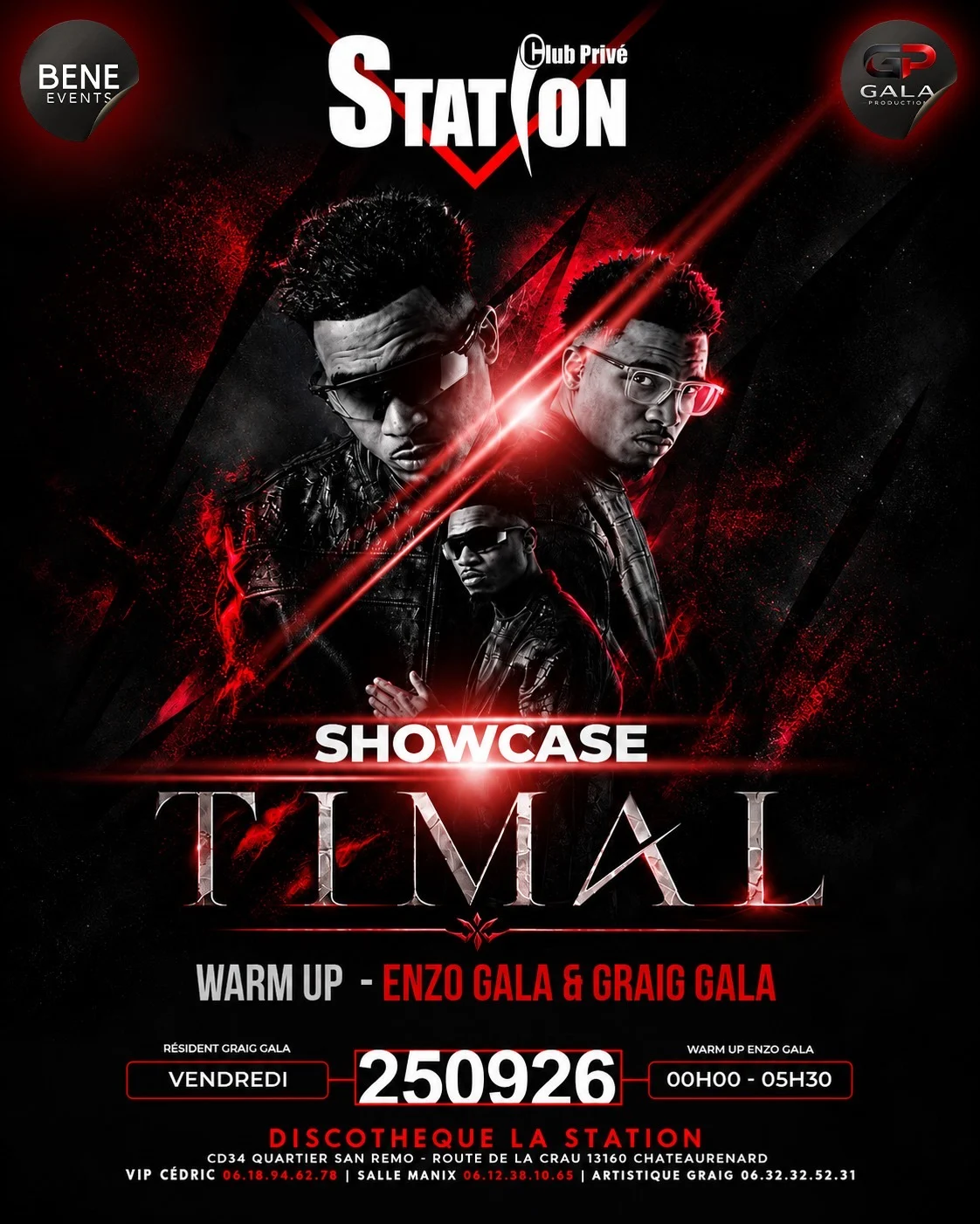 Timal En Showcase A La Station