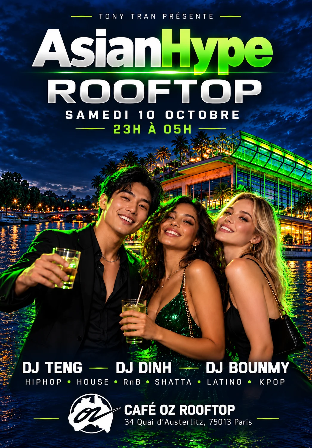 Asianhype X Café Oz Rooftop