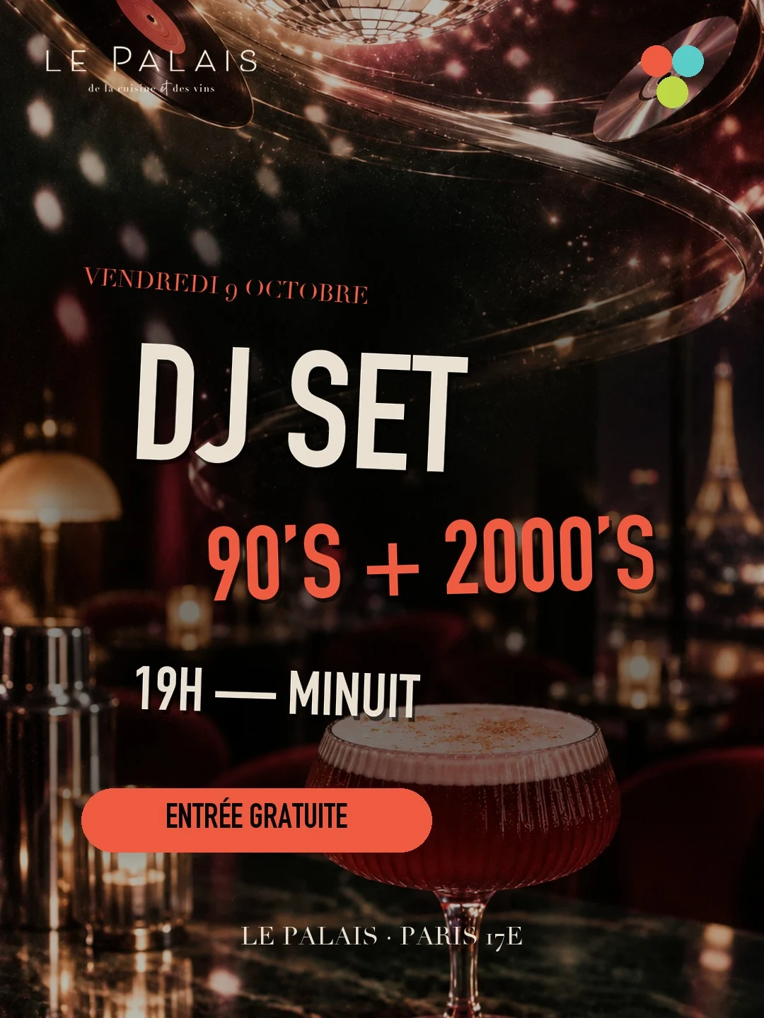 Les Nuits Du Palais — Dj Set 90’S & 2000’S