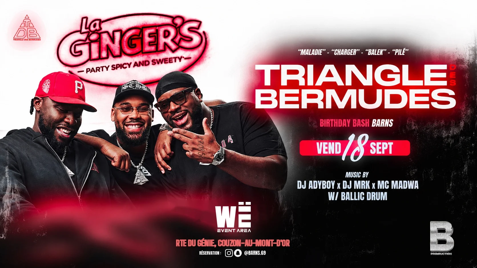 La Ginger's X Triangle Des Bermudes In Wë Club