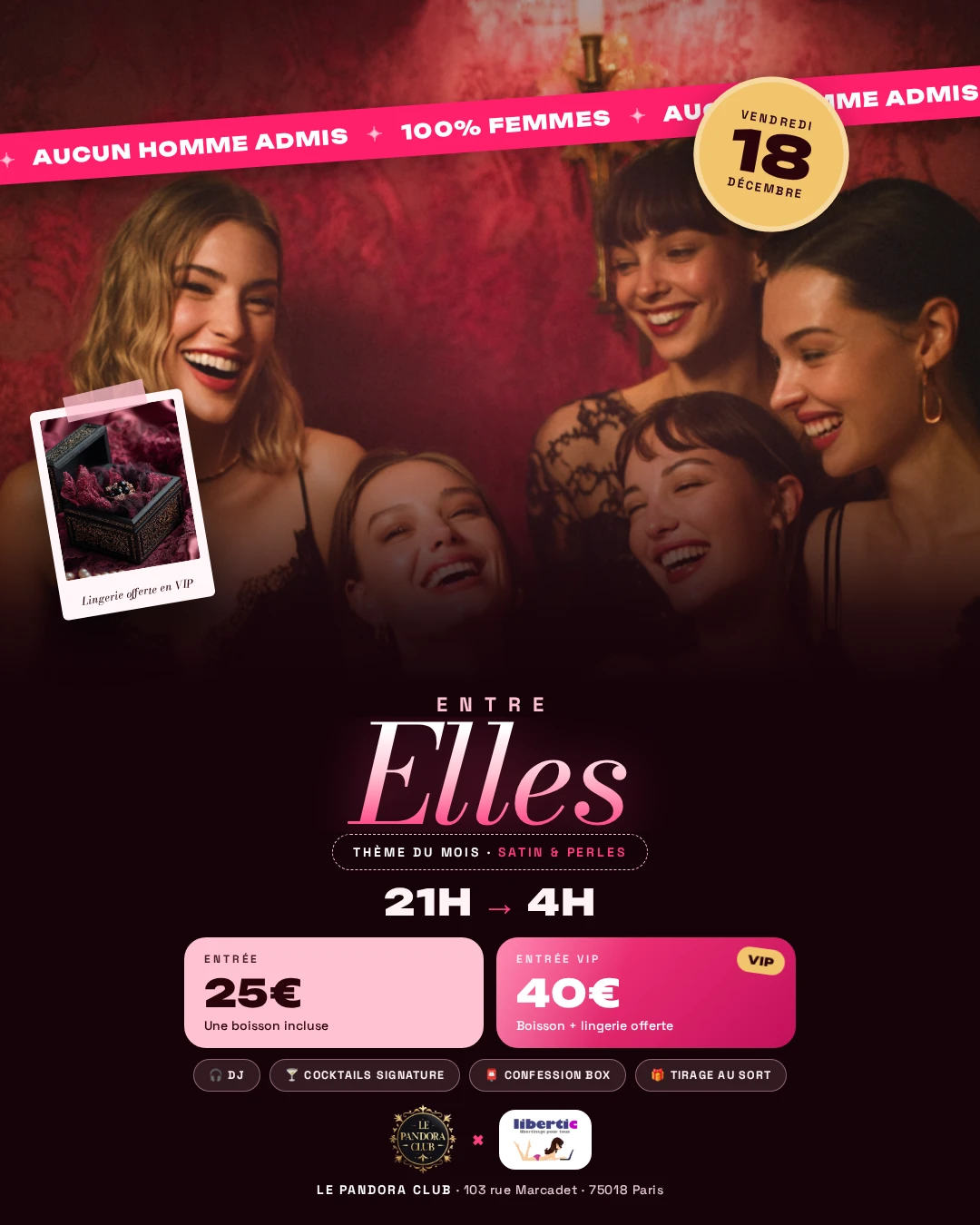 Entre Elles – Satin & Perles
