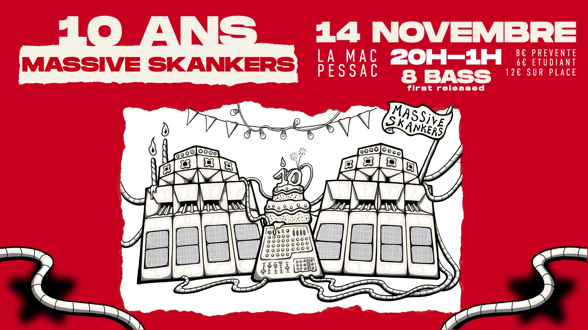 10 Ans X Massive Skankers Sound System